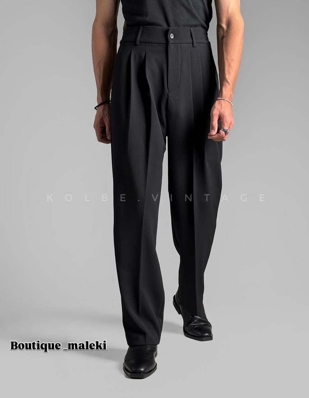 شلوار پارچه ای کُپ بگ استایل